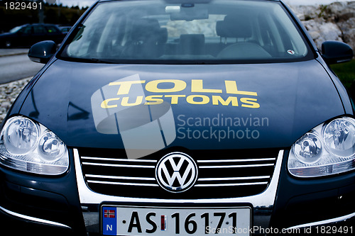 Image of Customs car