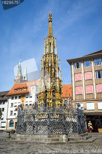 Image of nuremberg fountain