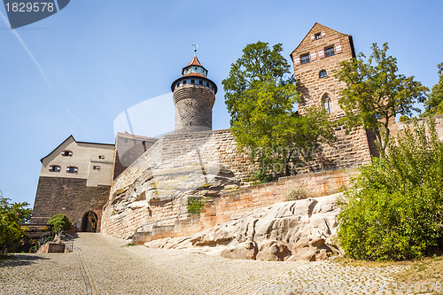 Image of Castle of Nuremberg Bavaria Germany