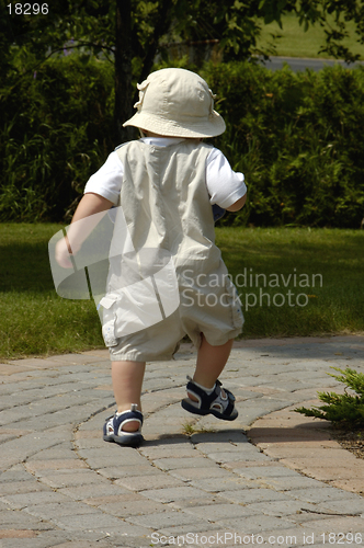 Image of Baby Boy Walking