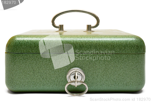 Image of Closed Cash Box (Front View)