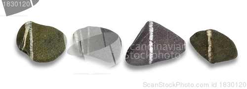 Image of flat pebbles