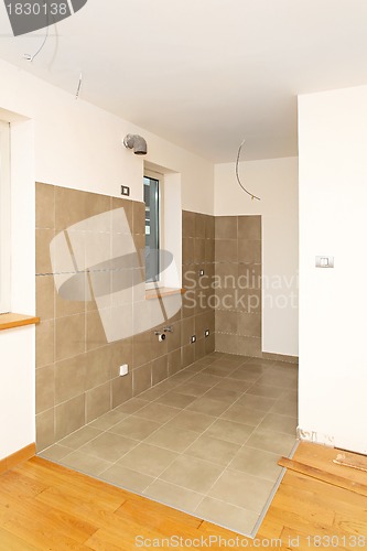 Image of Empty kitchen