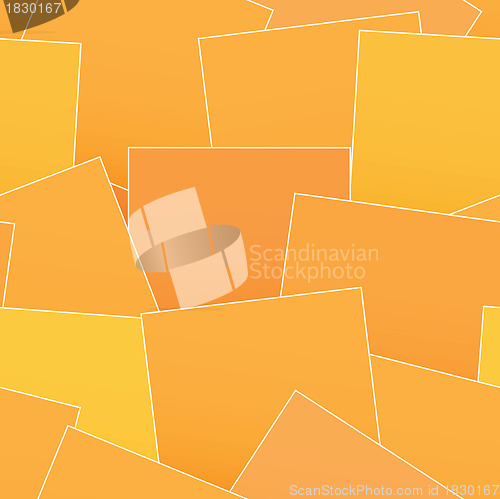 Image of Background from orange stickers