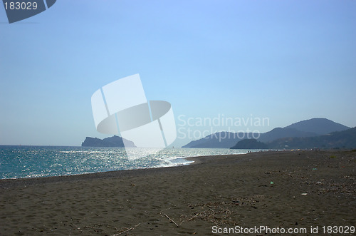 Image of empty beach