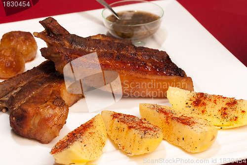 Image of Grilled pork ribs