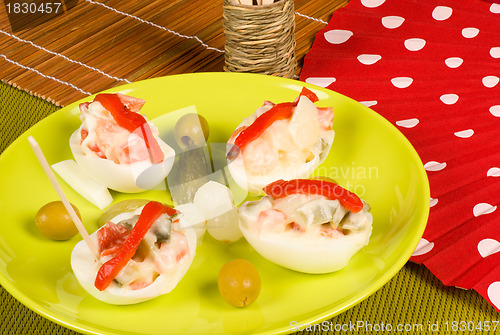 Image of Spanish egg tapa