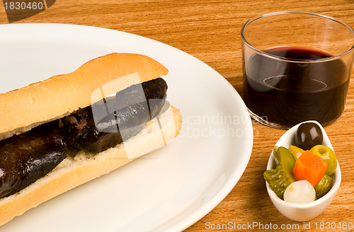 Image of Morcilla baguette