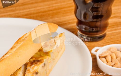 Image of Tortilla sandwich