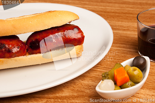 Image of Chorizo baguette