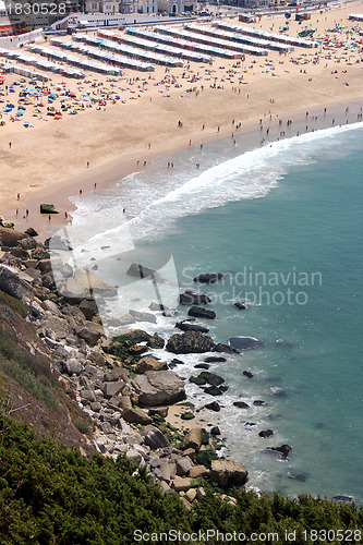 Image of Nazare beach, Portugal