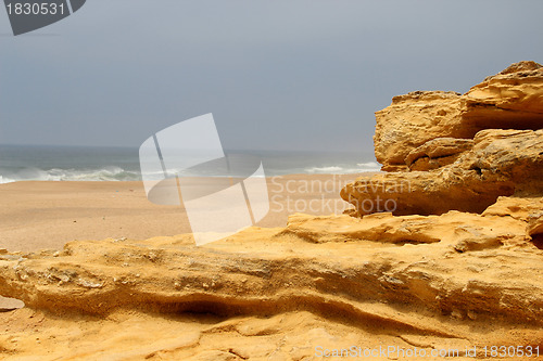 Image of Nazare rocks, Portugal 