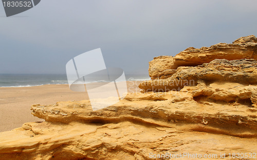 Image of Nazare rocks, Portugal 