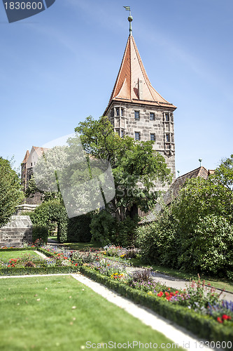 Image of Castle of Nuremberg Bavaria Germany