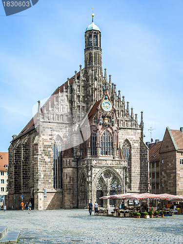 Image of church Nuremberg Bavaria Germany