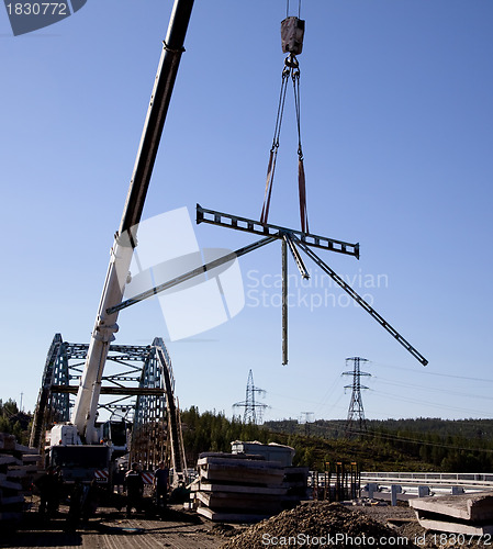 Image of Construction of new bridge