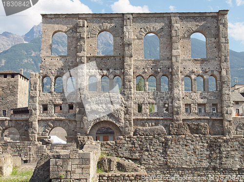 Image of Roman Theatre Aosta