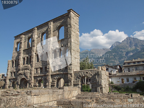 Image of Roman Theatre Aosta