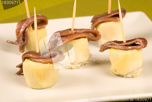 Image of Tapa on toothpick