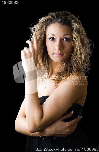 Image of Portrait of pretty girl