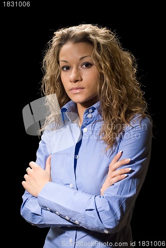 Image of Portrait of pretty girl