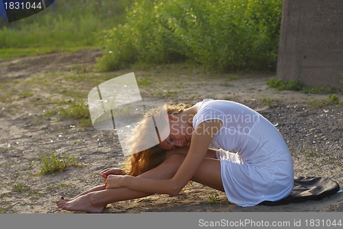Image of Woman on beach