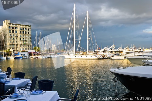 Image of Naples port