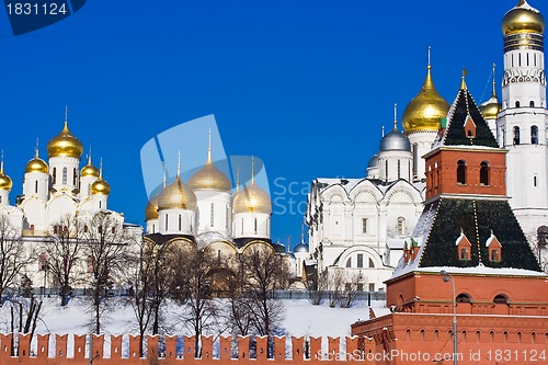 Image of Moscow Kremlin and Churches