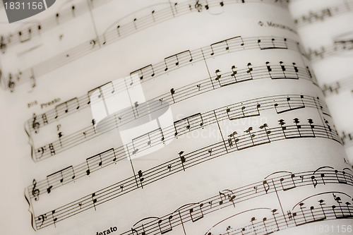 Image of Musical notes