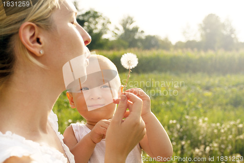 Image of Mother And Son Outdoors