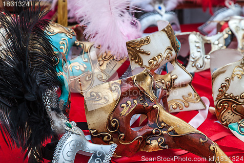 Image of Venetian masks