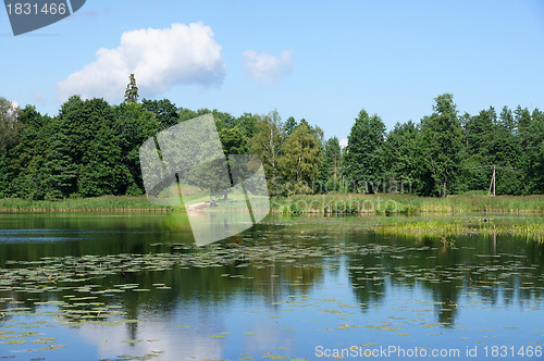 Image of Landscape with lake
