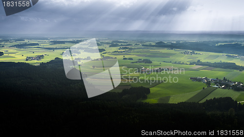 Image of flight over Bavaria