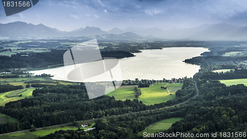 Image of flight over Bavaria