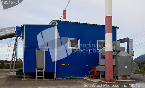 Image of Boiler on biofuel