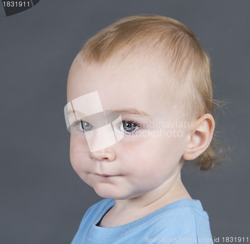 Image of portrait of young child