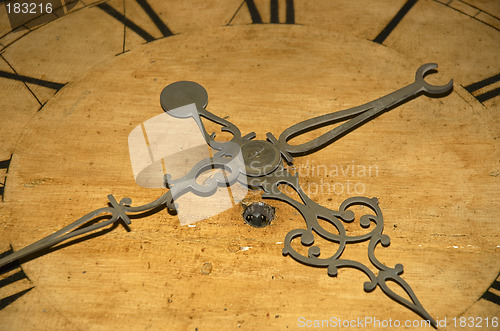 Image of Antique Clock Abstract