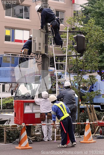 Image of Electricians team