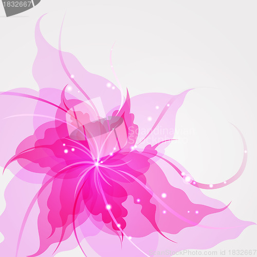 Image of EPS10 colorful flower background