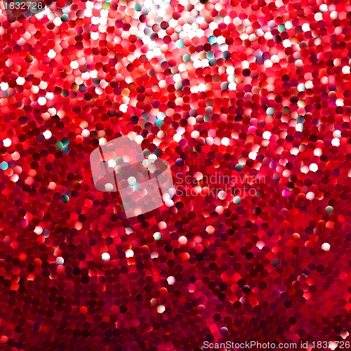 Image of Amazing template design on red glittering. EPS 8