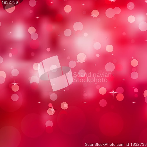 Image of Abstract background, red bokeh. EPS 8