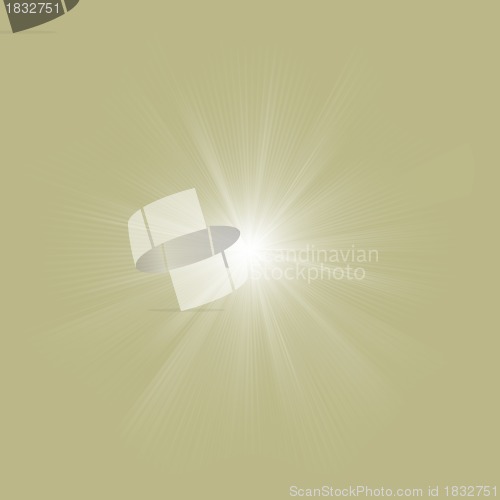 Image of Elegant design with a burst. EPS 8
