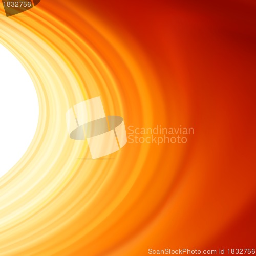 Image of Red smooth twist light lines background. EPS 8