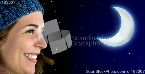 Image of Night woman
