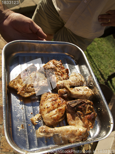 Image of BBQ, grilled chicken