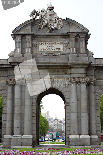 Image of Madrid arch
