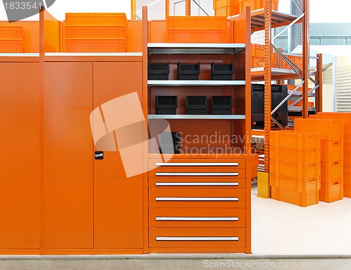 Image of Orange warehouse