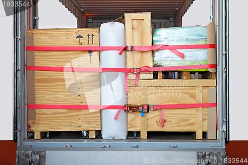 Image of Packed lorry