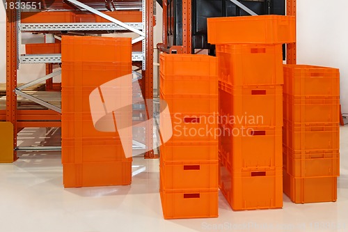 Image of Orange crates
