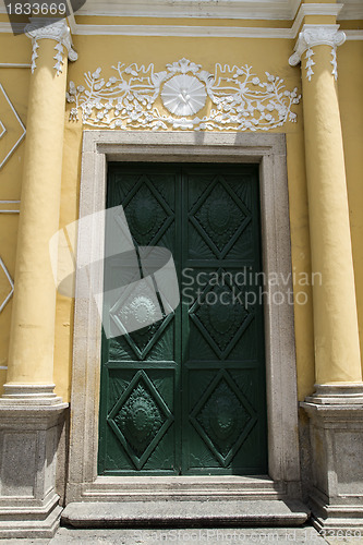 Image of Old pattern door